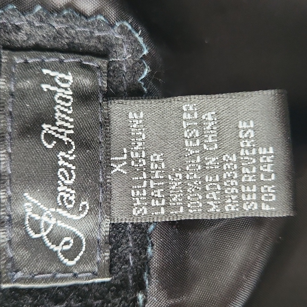 Vintage Karen Arnold Leather Patchwork Zip Up Jacket Size XL - Picture 4 of 14